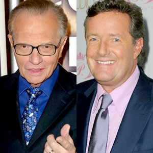 Larry King, Piers Morgan Larry King, Piers Morgan